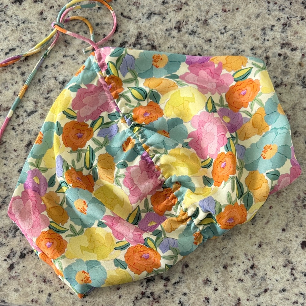 Zara Multicolor Floral Face Mask